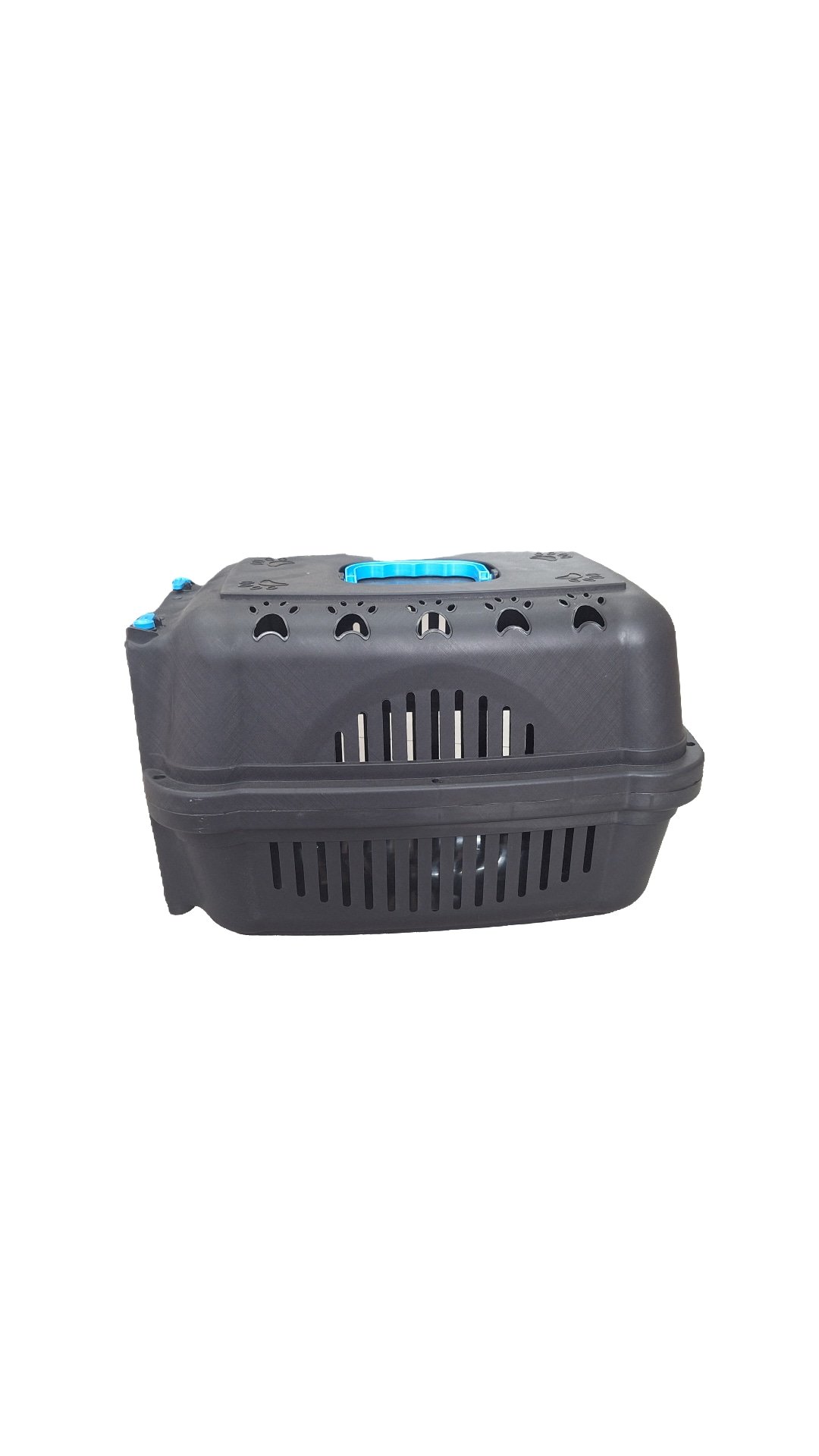 Caixa De Transporte Gato Cães Pequenos N1 7kg Durapets Black - Imagem 3